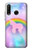 S3070 Rainbow Unicorn Pastel Sky Etui Coque Housse pour Huawei P30 lite