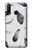 S3085 Feather Paint Pattern Etui Coque Housse pour Huawei P30 lite