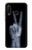S3101 X-ray Peace Sign Fingers Etui Coque Housse pour Huawei P30 lite