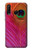 S3201 Pink Peacock Feather Etui Coque Housse pour Huawei P30 lite