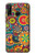 S3272 Colorful Pattern Etui Coque Housse pour Huawei P30 lite