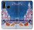 S3282 Santa Xmas Castle Etui Coque Housse pour Huawei P30 lite