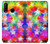 S3292 Colourful Disco Star Etui Coque Housse pour Huawei P30 lite