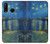 S3336 Van Gogh Starry Night Over the Rhone Etui Coque Housse pour Huawei P30 lite
