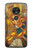 S0440 Hindu God Ganesha Etui Coque Housse pour Motorola Moto G7 Play