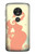 S0815 Pregnant Art Etui Coque Housse pour Motorola Moto G7 Play
