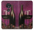 S0910 Red Wine Etui Coque Housse pour Motorola Moto G7 Play