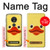 S1922 canard Visage Etui Coque Housse pour Motorola Moto G7 Play