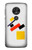 S1958 Malevich Suprematism Etui Coque Housse pour Motorola Moto G7 Play