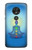 S2295 Bhuddha Aura Chakra Balancing Healing Etui Coque Housse pour Motorola Moto G7 Play