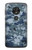 S2346 Navy Camo Camouflage Graphic Etui Coque Housse pour Motorola Moto G7 Play