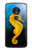 S2444 Seahorse Underwater World Etui Coque Housse pour Motorola Moto G7 Play