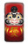 S2839 Japan Daruma Doll Etui Coque Housse pour Motorola Moto G7 Play