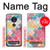S2947 Bonbons Minimal Couleurs pastel Etui Coque Housse pour Motorola Moto G7 Play