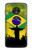 S2981 Brazil Football Soccer Copa 2016 Etui Coque Housse pour Motorola Moto G7 Play