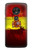 S2984 Spain Football Soccer Euro 2016 Etui Coque Housse pour Motorola Moto G7 Play