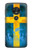 S2990 Sweden Football Soccer Euro 2016 Etui Coque Housse pour Motorola Moto G7 Play