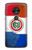 S3017 Paraguay Flag Etui Coque Housse pour Motorola Moto G7 Play