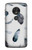 S3085 Feather Paint Pattern Etui Coque Housse pour Motorola Moto G7 Play