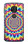 S3162 Colorful Psychedelic Etui Coque Housse pour Motorola Moto G7 Play