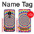 S3162 psychédélique coloré Etui Coque Housse pour Motorola Moto G7 Play