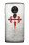 S3200 Order of Santiago Cross of Saint James Etui Coque Housse pour Motorola Moto G7 Play