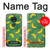 S3286 Motif banane Etui Coque Housse pour Motorola Moto G7 Play