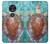 S1424 Sea Turtle Etui Coque Housse pour Motorola Moto G7 Power
