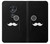 S1946 Sir Mustache Minimalism Etui Coque Housse pour Motorola Moto G7 Power