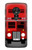 S2058 England British Double Decker Bus Etui Coque Housse pour Motorola Moto G7 Power