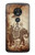 S2102 Thai Art Buddha on Elephant Etui Coque Housse pour Motorola Moto G7 Power
