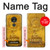 S2618 Un Kilo Lingot d'or Etui Coque Housse pour Motorola Moto G7 Power