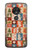 S2854 Cute Xmas Pattern Etui Coque Housse pour Motorola Moto G7 Power