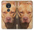 S2903 American Pitbull Dog Etui Coque Housse pour Motorola Moto G7 Power