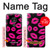 S2933 Bisous Rose Lips sur Noir Etui Coque Housse pour Motorola Moto G7 Power S2933 Bisous Rose Lips sur Noir Etui Coque Housse pour Motorola Moto G7 Power