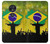 S2981 Brazil Football Soccer Copa 2016 Etui Coque Housse pour Motorola Moto G7 Power