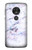 S3215 Seamless Pink Marble Etui Coque Housse pour Motorola Moto G7 Power