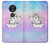 S3256 Cute Unicorn Cartoon Etui Coque Housse pour Motorola Moto G7 Power