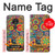 S3272 Motif coloré Etui Coque Housse pour Motorola Moto G7 Power