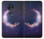 S3324 Crescent Moon Galaxy Etui Coque Housse pour Motorola Moto G7 Power