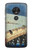S3347 Utagawa Hiroshige Sudden shower Etui Coque Housse pour Motorola Moto G7 Power