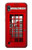 S0058 British Red Telephone Box Etui Coque Housse pour Samsung Galaxy A10