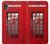 S0058 British Red Telephone Box Etui Coque Housse pour Samsung Galaxy A10