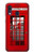 S0058 British Red Telephone Box Etui Coque Housse pour Samsung Galaxy A40