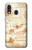 S0566 Technical Drawing Da Vinci Etui Coque Housse pour Samsung Galaxy A40