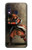S0796 Japan Red Samurai Etui Coque Housse pour Samsung Galaxy A40