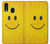 S1146 Yellow Sun Smile Etui Coque Housse pour Samsung Galaxy A40