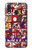 S1923 Hanafuda Japanese Flower Card Etui Coque Housse pour Samsung Galaxy A40