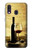 S2042 A Grape Vineyard Grapes Bottle Red Wine Etui Coque Housse pour Samsung Galaxy A40