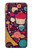 S2353 Paris Cartoon Vintage Pattern Etui Coque Housse pour Samsung Galaxy A40
